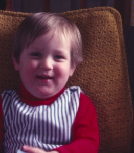 cropped image of a 2-year old